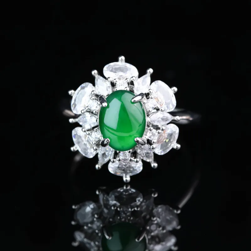 CUIYURIJI Ice Glutinous Rings Women's-5