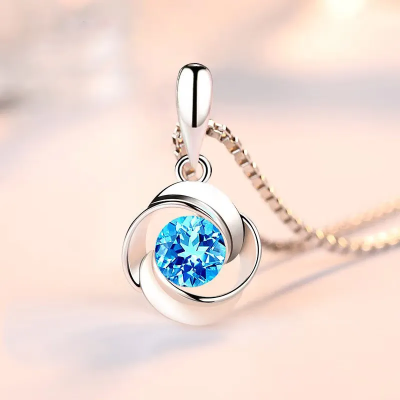Rui Ge Mei S999 Fine Silver Necklaces Women's-1