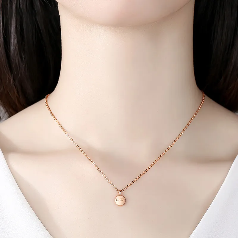 Rui Ge Mei S925 Silver Necklaces Women's-4