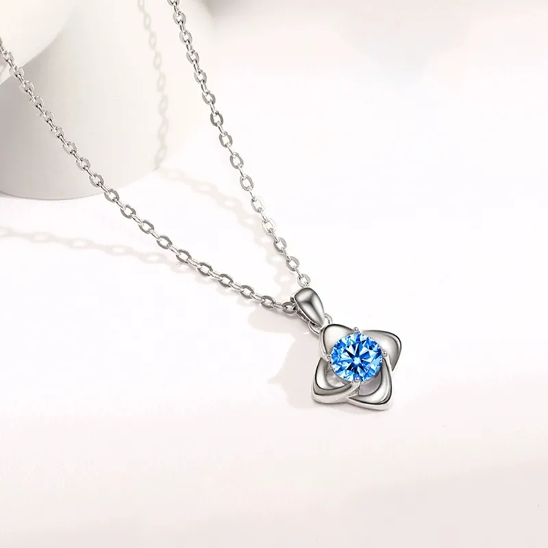 Rui Ge Mei S925 Silver Necklaces Women's-1