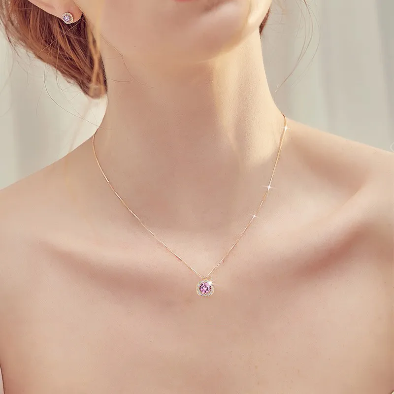 Rui Ge Mei S925 Necklaces Women's-2