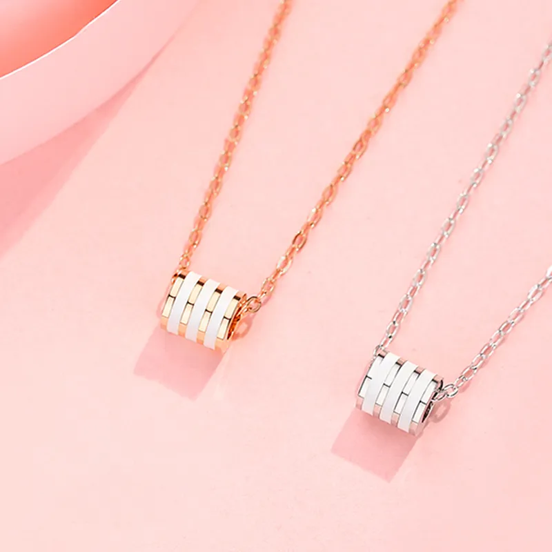 Rui Ge Mei S925 Silver Necklaces Women's-5
