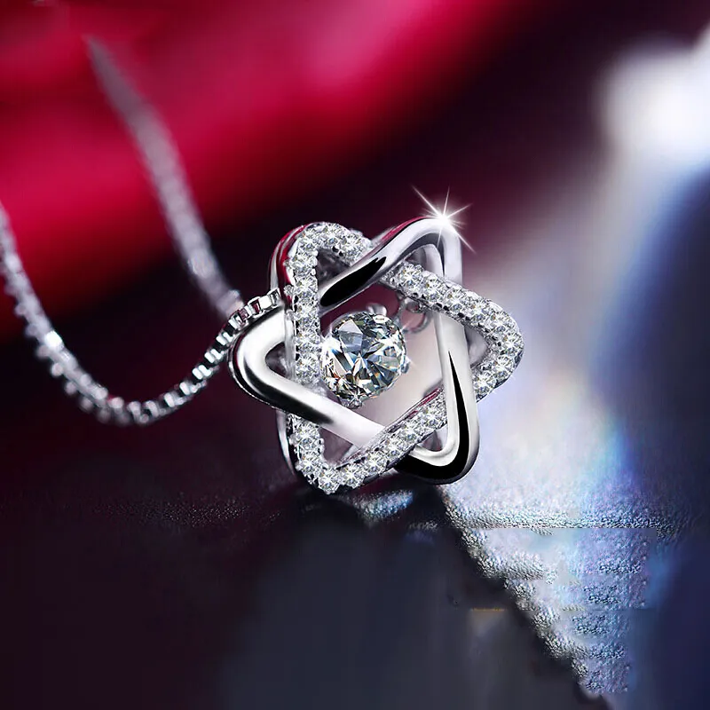Rui Ge Mei S925 Silver Necklaces Women's-2