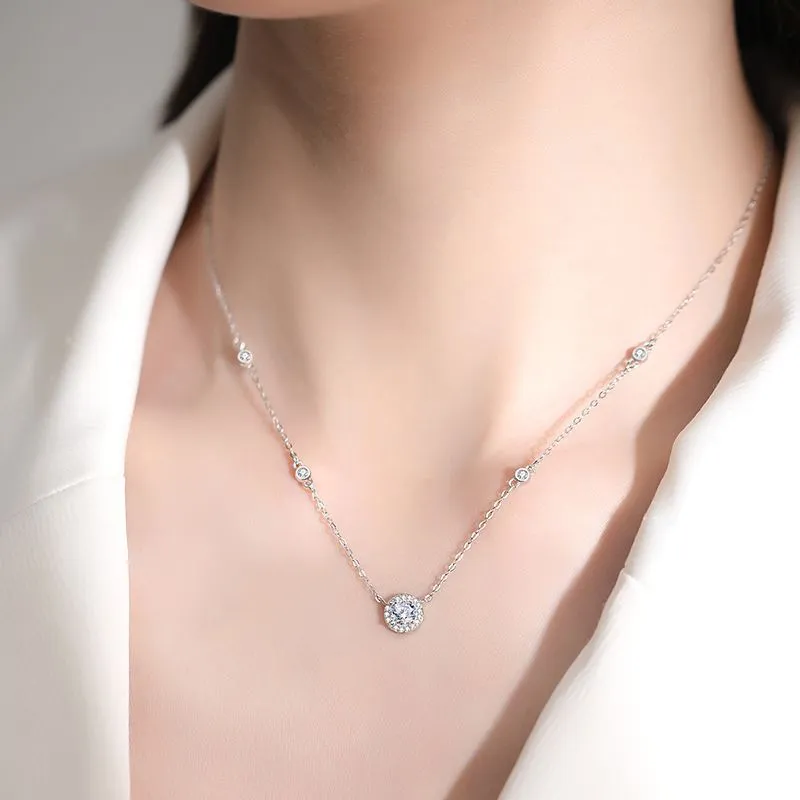 Rui Ge Mei S925 Silver Necklaces Women's-6