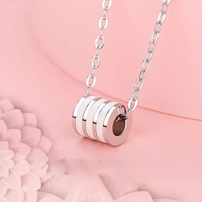 Rui Ge Mei S925 Silver Necklaces Women's-1
