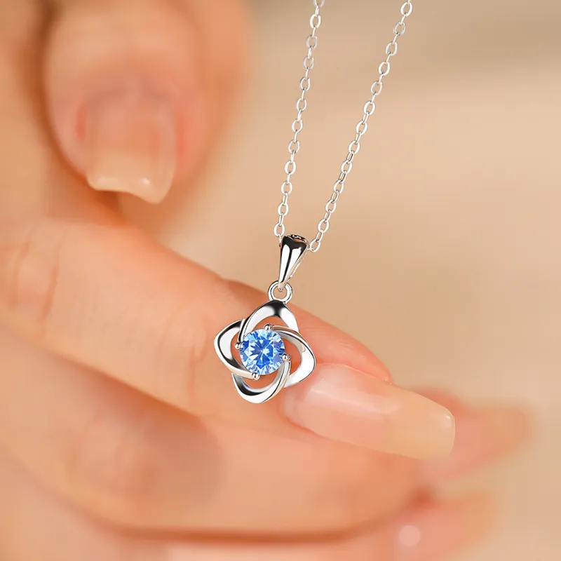 Rui Ge Mei S925 Silver Necklaces Women's-2