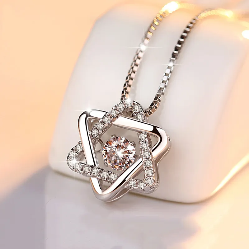 Rui Ge Mei S925 Silver Necklaces Women's-3
