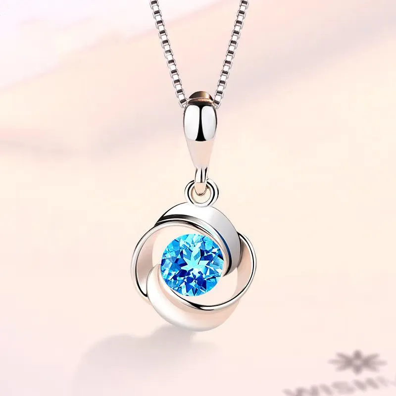 Rui Ge Mei S999 Fine Silver Necklaces Women's-2