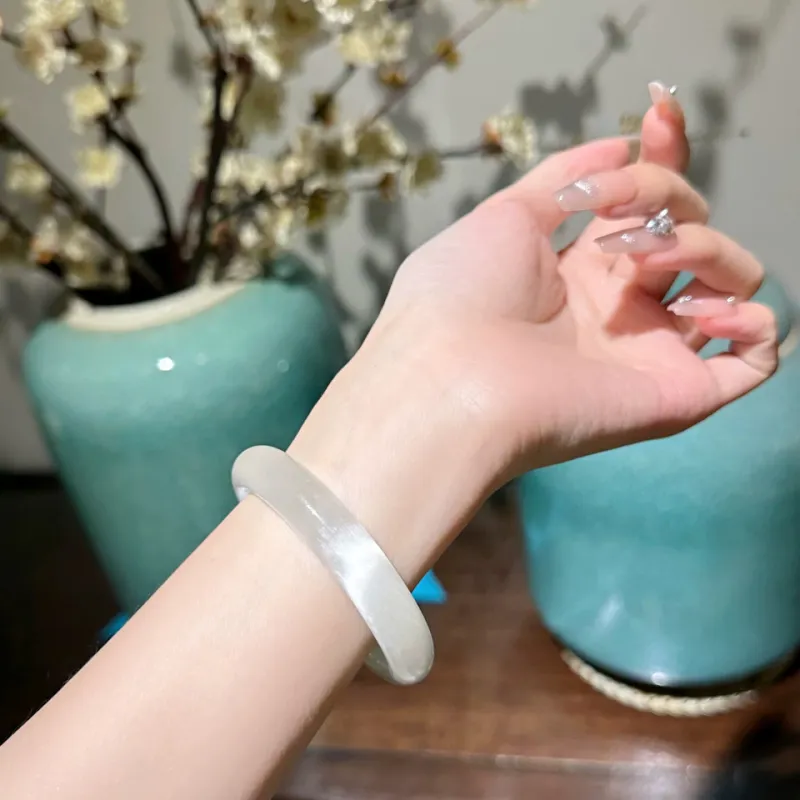 MIGU Glass Cat Eye Bangles Women's-3