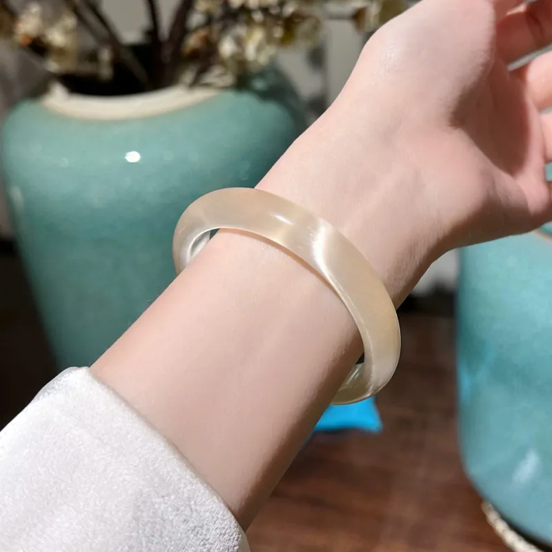 MIGU Glass Cat Eye Bangles Women's-5