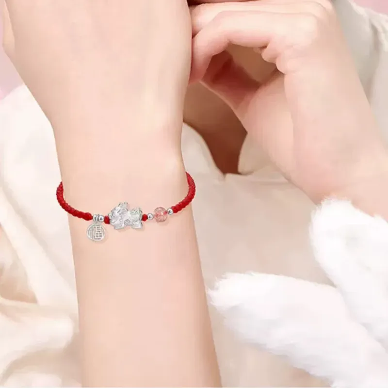 MIGU Colored Glaze Rope Bracelets Unisex-1