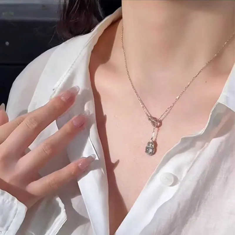 MIGU Colored Glaze Necklaces Unisex-1