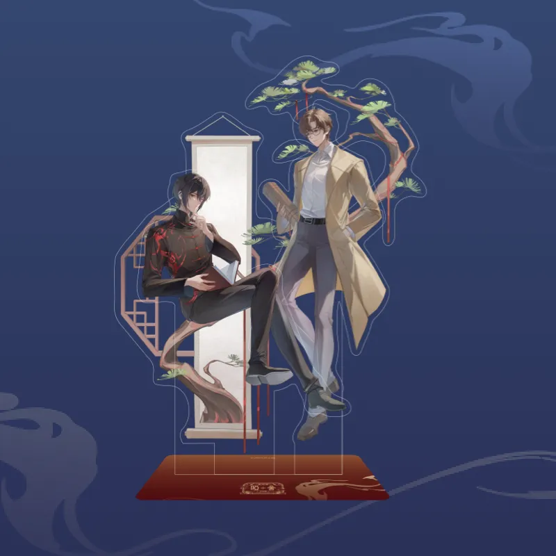 TENGXUNSHIPINCAOCHANGDI Dumb House Collectible Standee/Laser Ticket Acrylic Stands-3