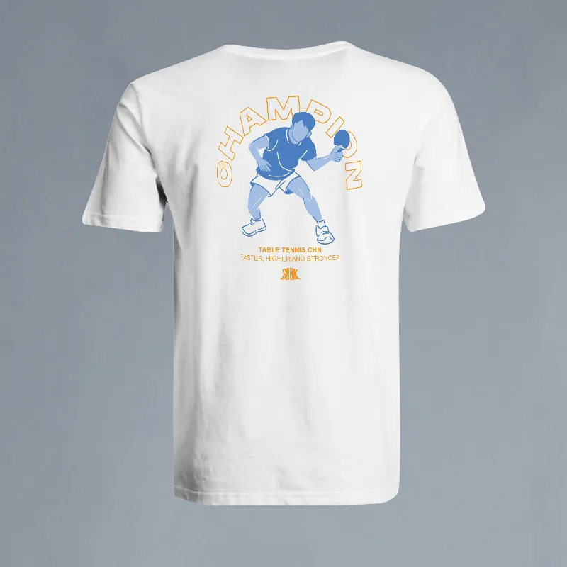 TENGXUNSHIPINCAOCHANGDI T Shirt Unisex White-2