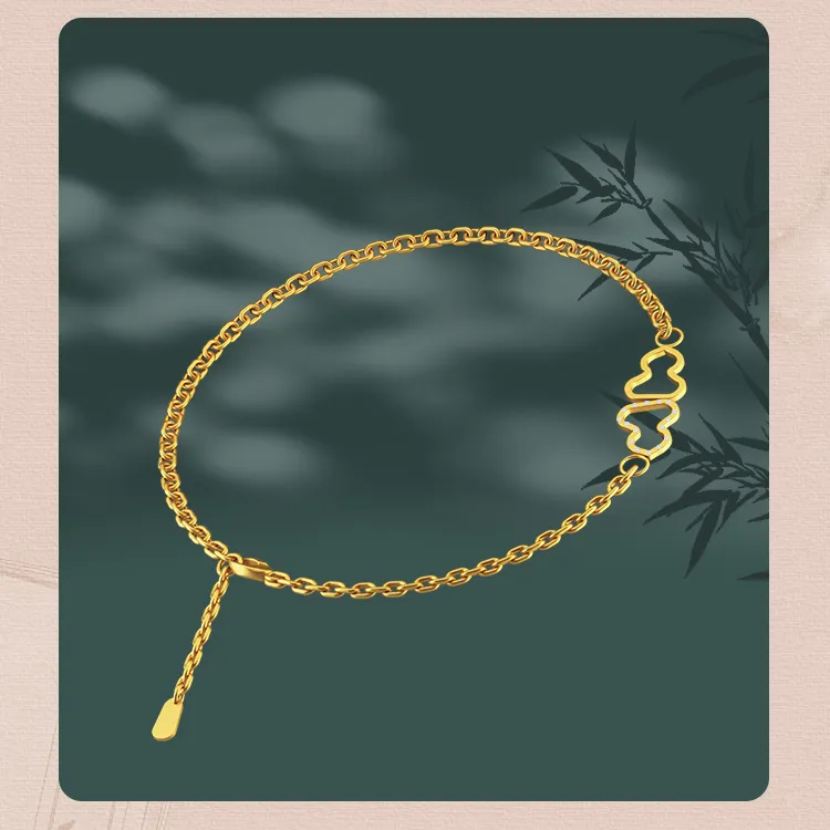 TENGXUNSHIPINCAOCHANGDI The Second Season Of 'Qing Yu Year' Copper Alloy Gourd Lanyards-2