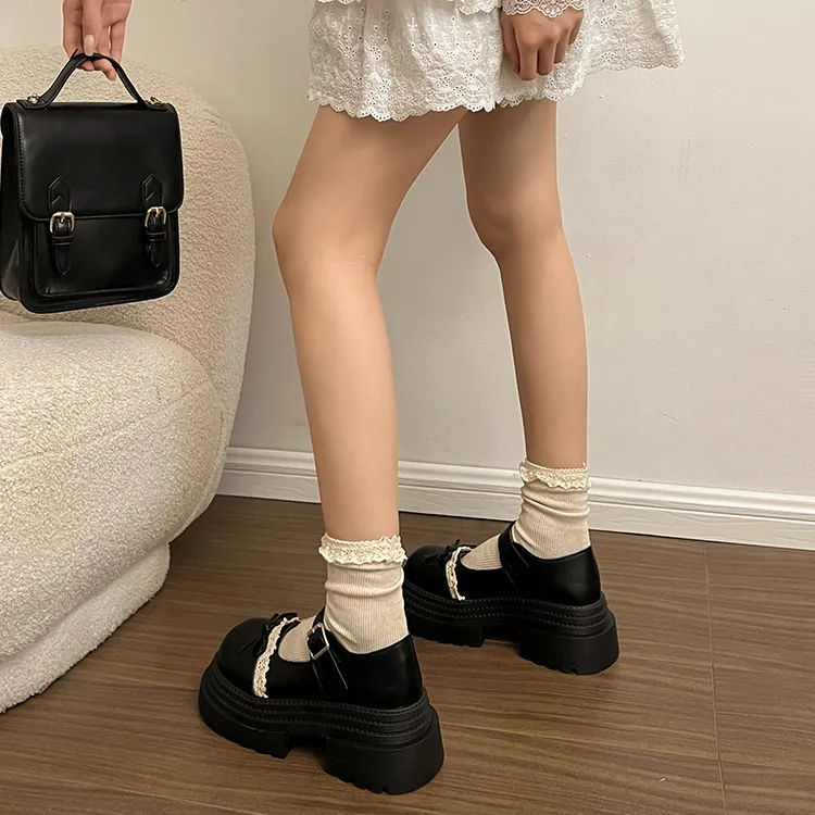 Yang Nianhua Loafers Women's Black-7