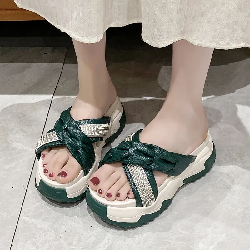 Yang Nianhua Quiet Quick Dry Antibacterial Slide Slippers Women's-5