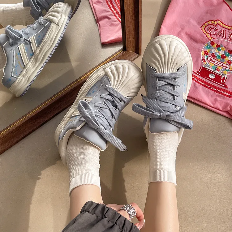 Yang Nianhua Anti-Slip Wear-Resistant Low-Top Skateboard Shoes Women's-4