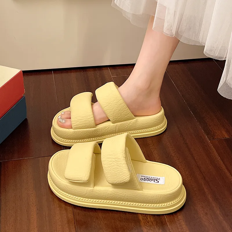 Yang Nianhua EVA Quiet Odor Resistant Cushioning Slide Slippers Women's-5