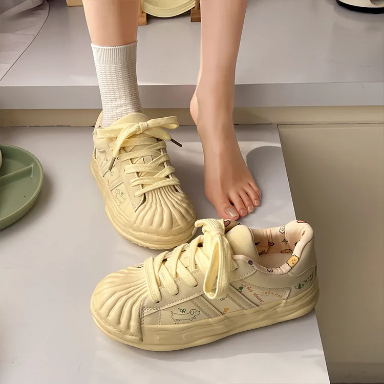 Yang Nianhua Anti-Slip Wear-Resistant Low-Top Skateboard Shoes Women's-14