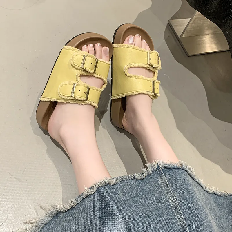 Yang Nianhua Quiet Quick Dry Antibacterial Slide Slippers Women's-3