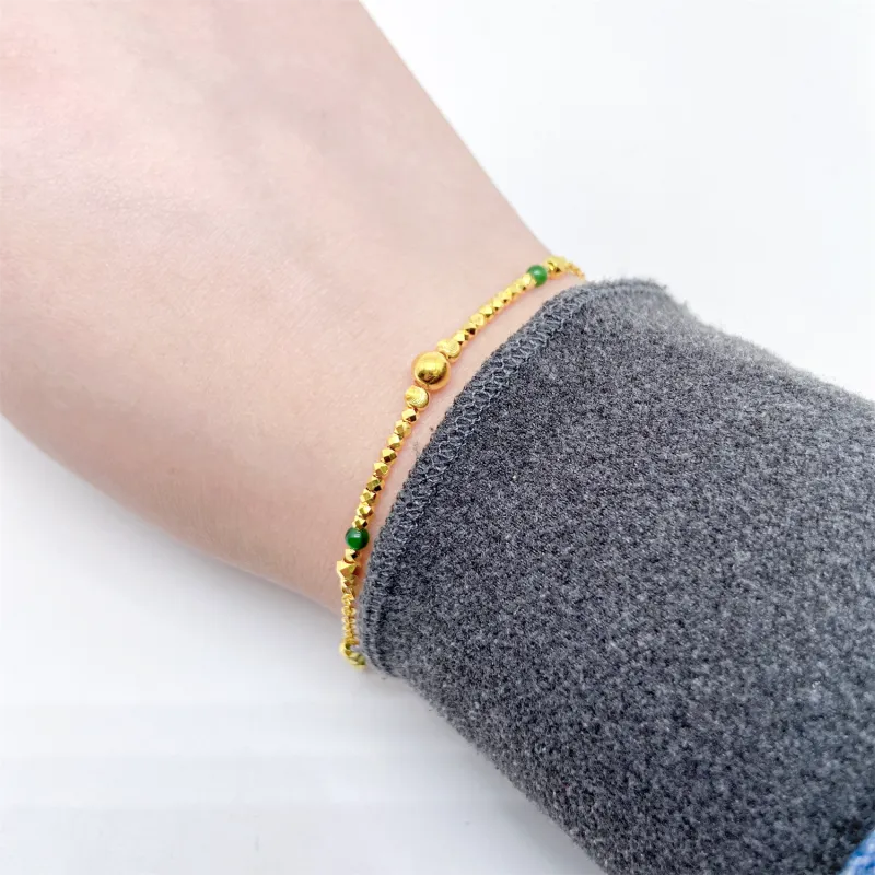 ZUNCAI Ice Glutinous Jadeite Bracelets Women's-1