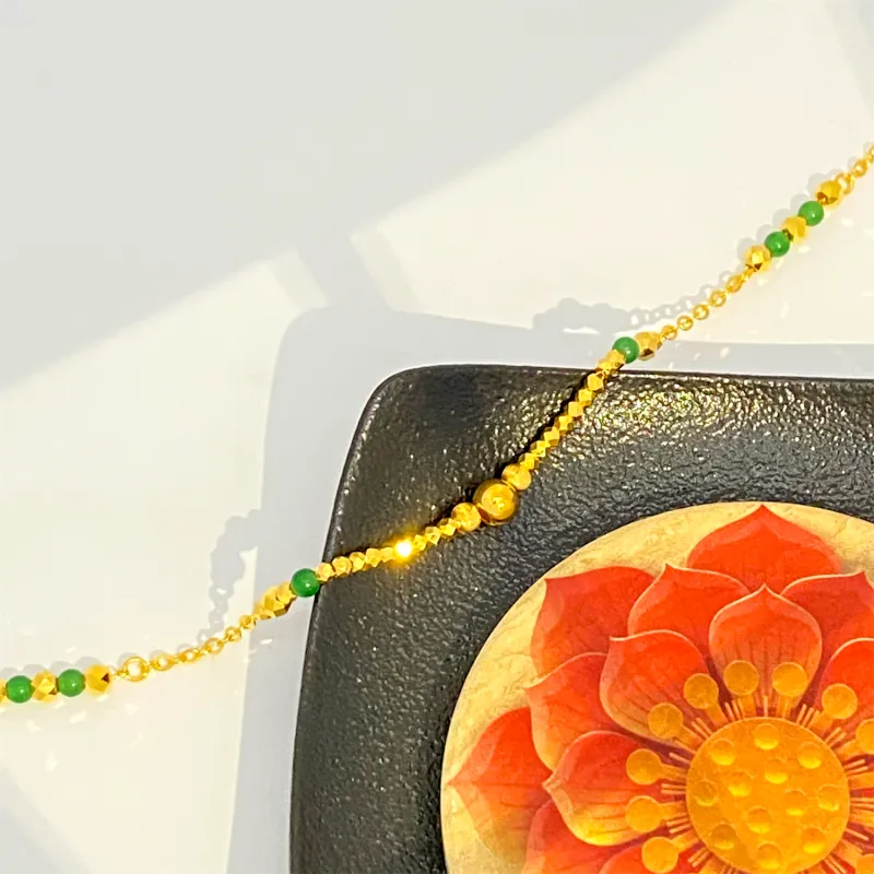 ZUNCAI Ice Glutinous Jadeite Bracelets Women's-4