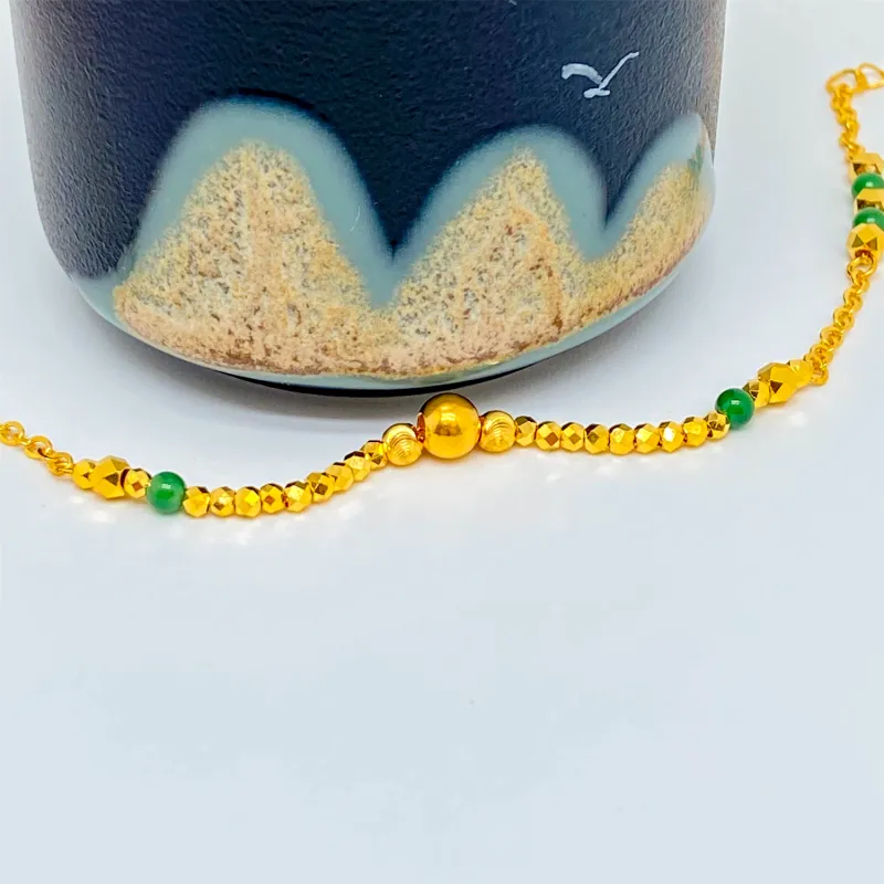 ZUNCAI Ice Glutinous Jadeite Bracelets Women's-2