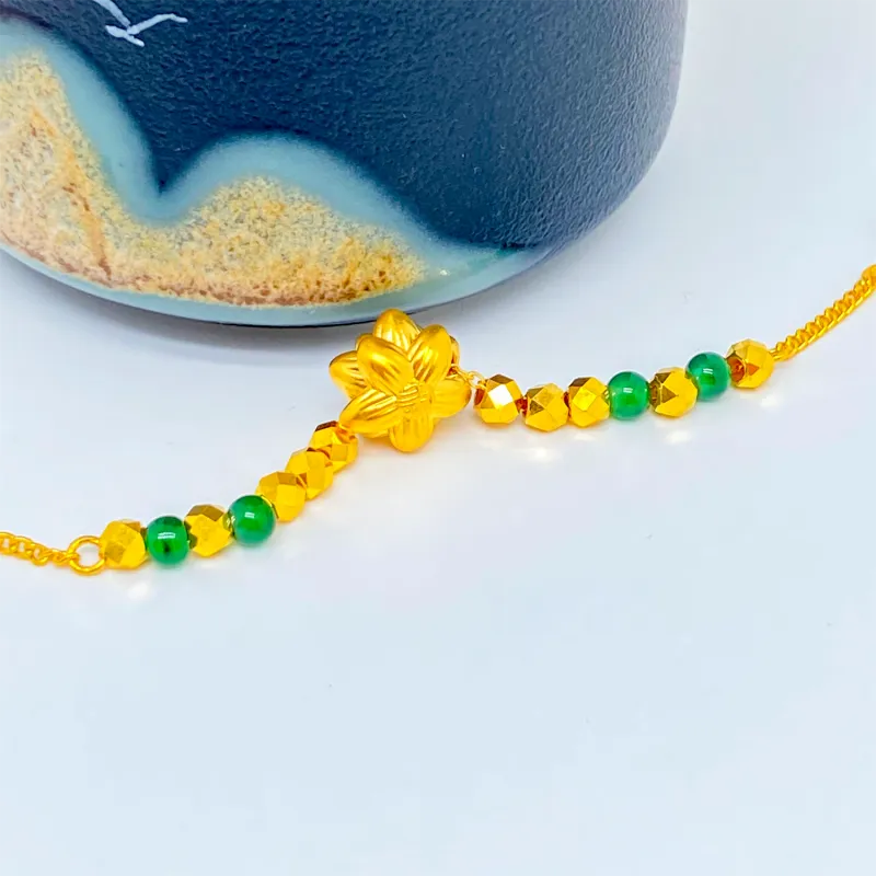 ZUNCAI Ice Glutinous Jadeite Bracelets Women's-4