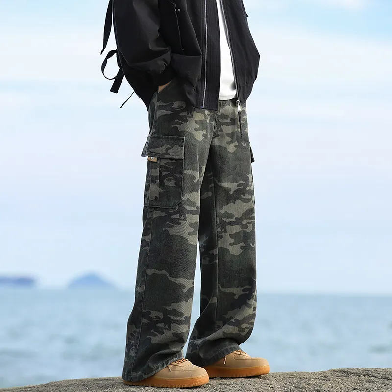 ORMY Jeans Unisex Camouflage-1