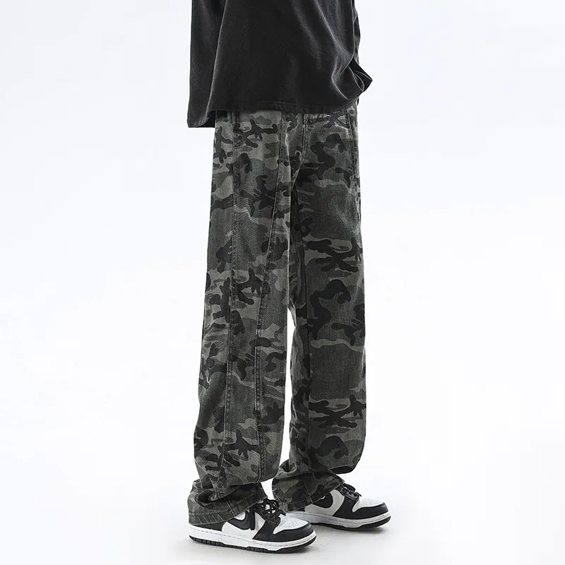 ORMY Jeans Unisex Camouflage-3
