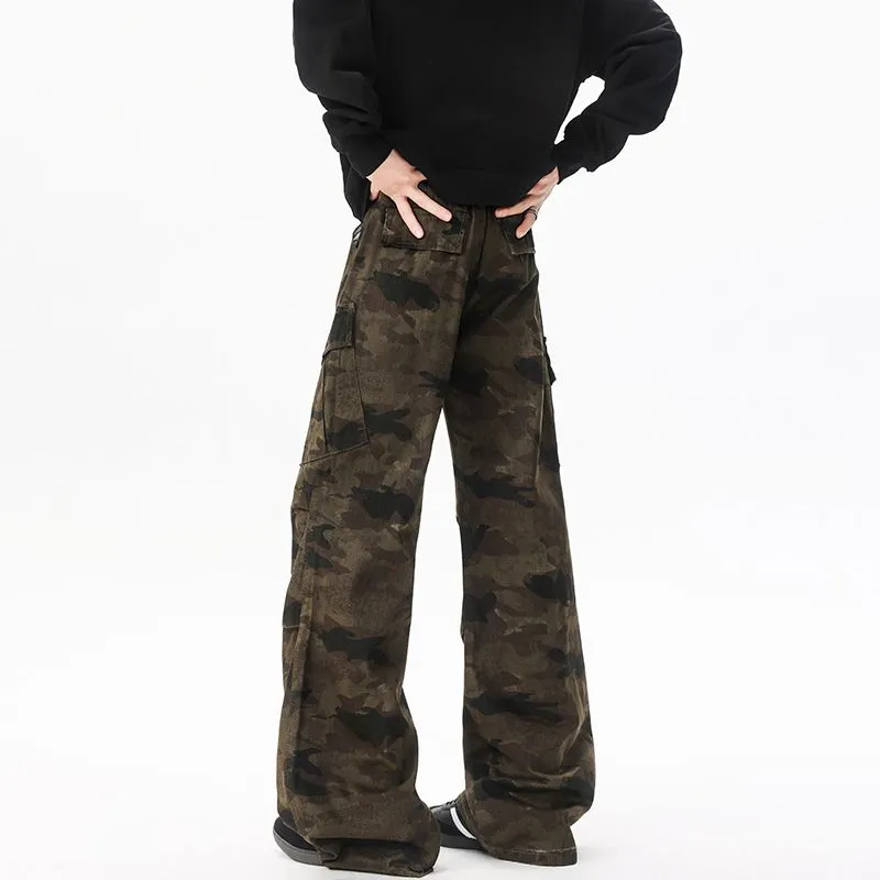 ORMY Jeans Unisex Camouflage-3
