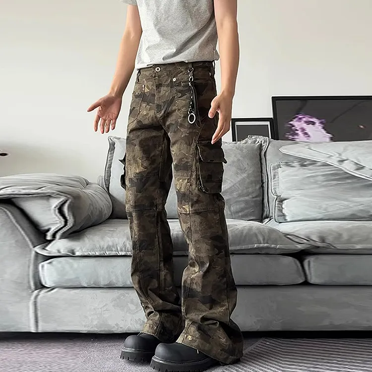 ORMY Jeans Unisex Camouflage-2