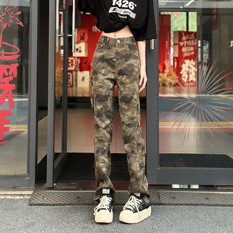ORMY Jeans Unisex Desert Camouflage-7