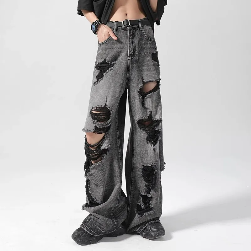 ORMY Jeans Unisex Black Gray-1