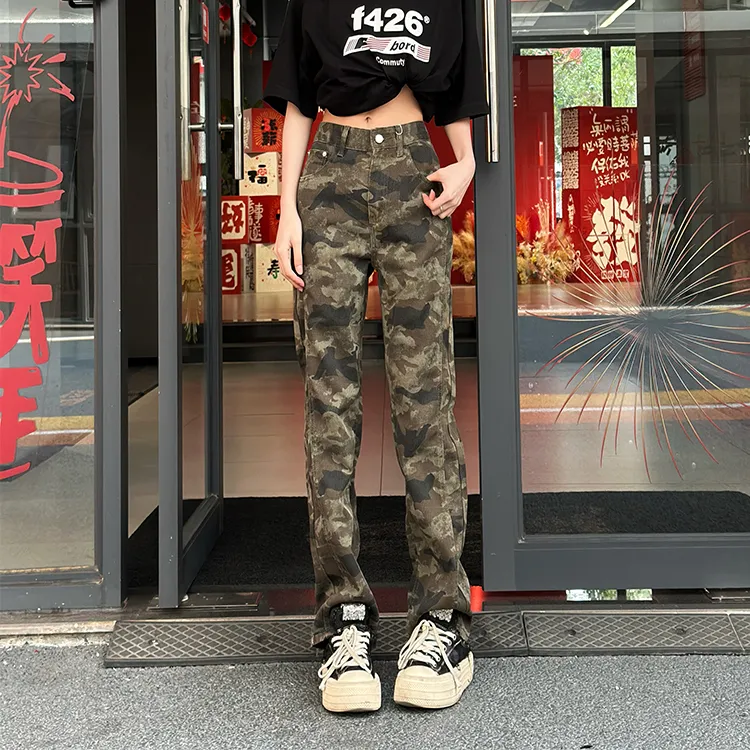 ORMY Jeans Unisex Desert Camouflage-6