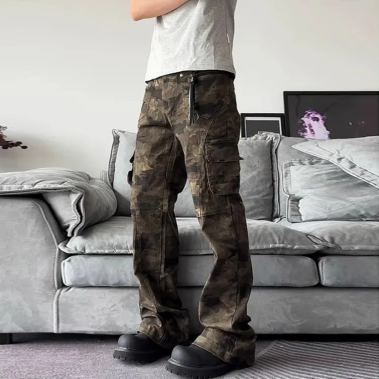 ORMY Jeans Unisex Camouflage-7
