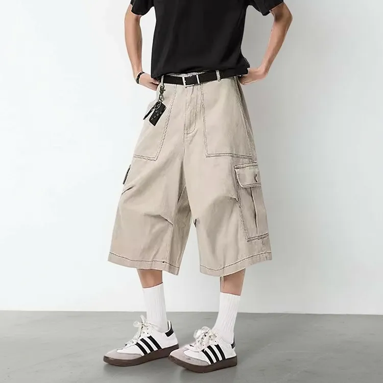 ORMY Casual Shorts Unisex Khaki-2