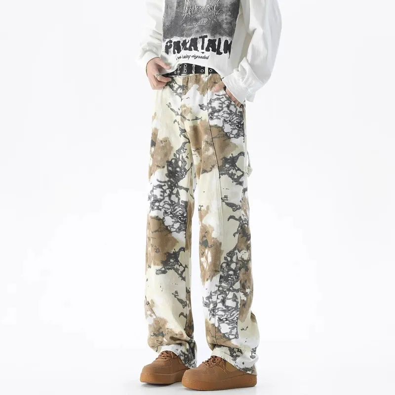 ORMY Jeans Unisex Desert Camouflage-6