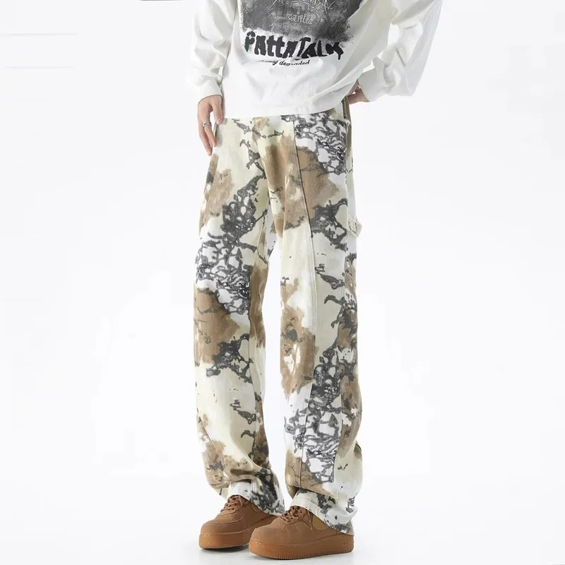 ORMY Jeans Unisex Desert Camouflage-5