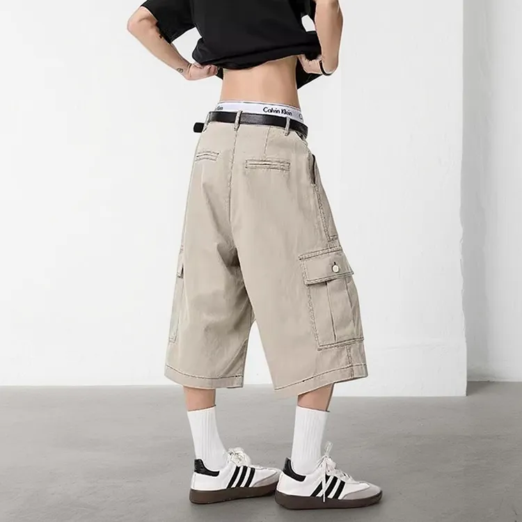 ORMY Casual Shorts Unisex Khaki-4