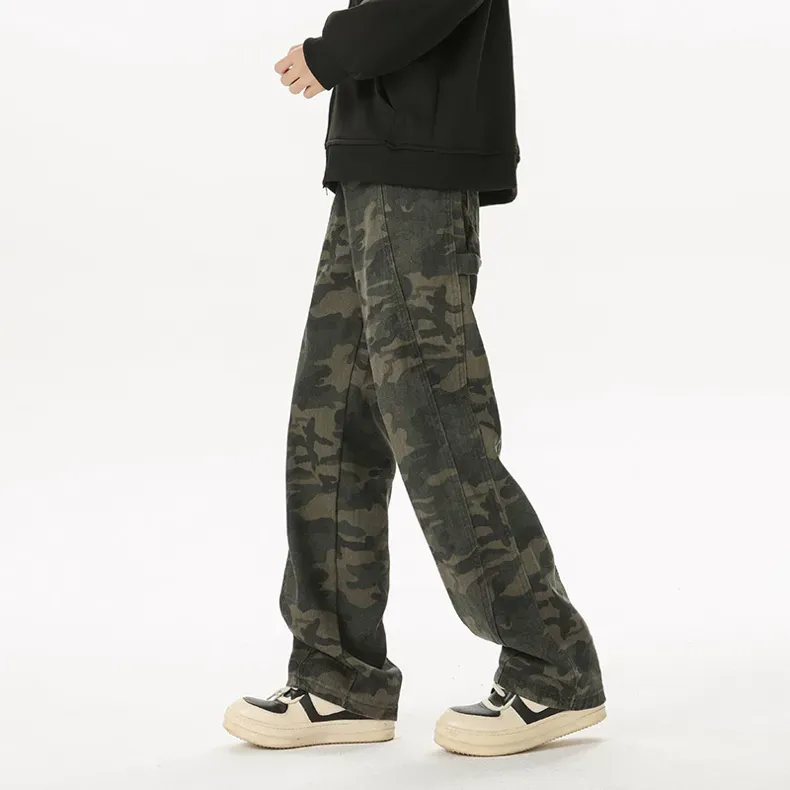 ORMY Jeans Unisex Camouflage-2