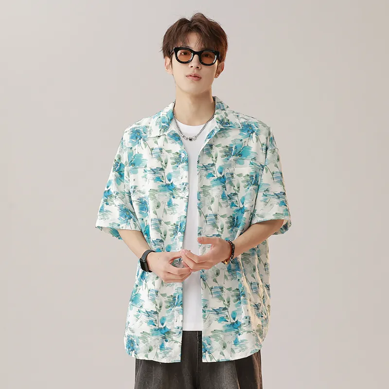 ORMY Shirt Unisex Sicilian Blue-4