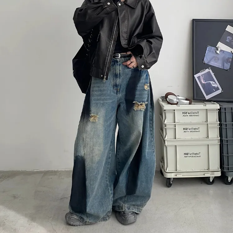 ORMY Jeans Unisex Blue-2