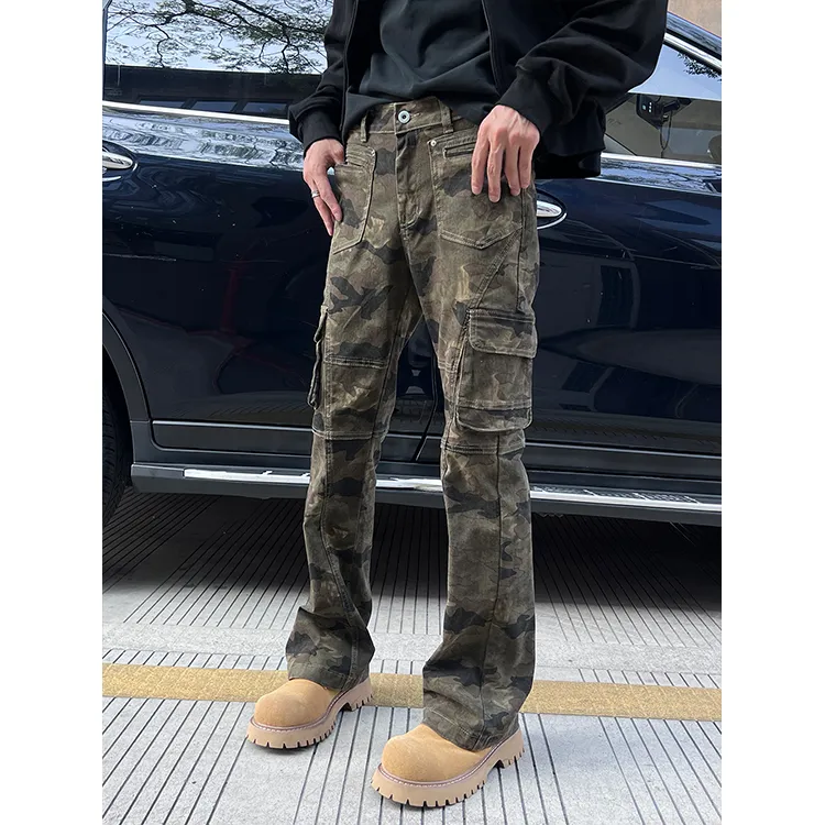 ORMY Jeans Unisex Camouflage-1