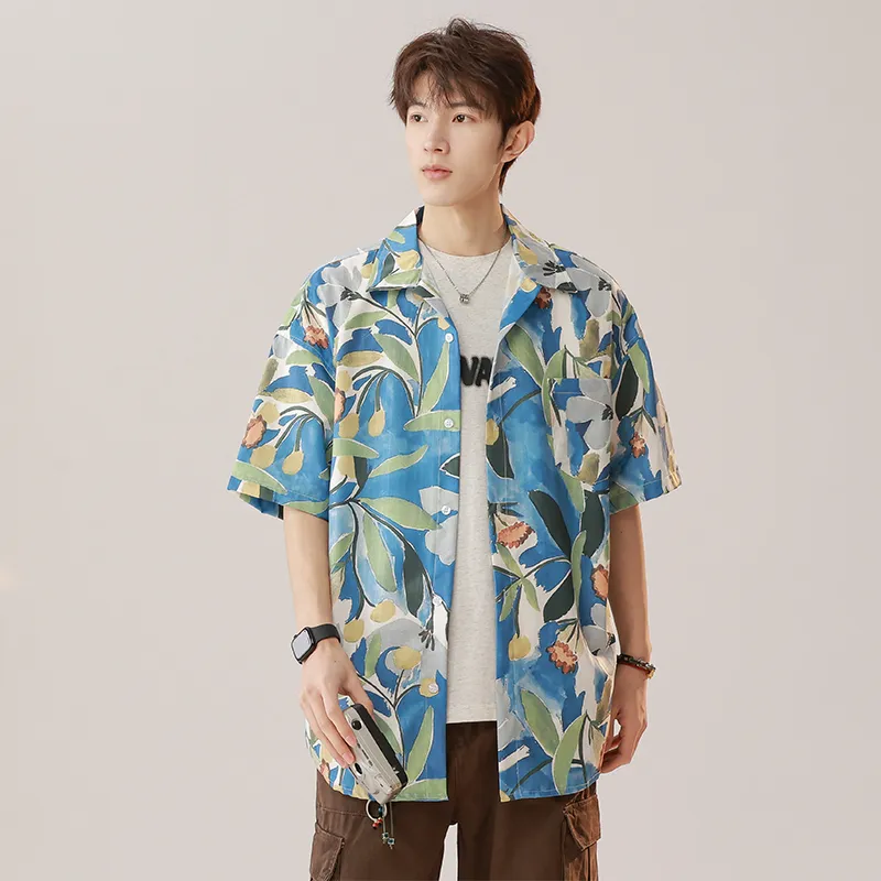 ORMY Shirts Unisex Hvar Blue-6