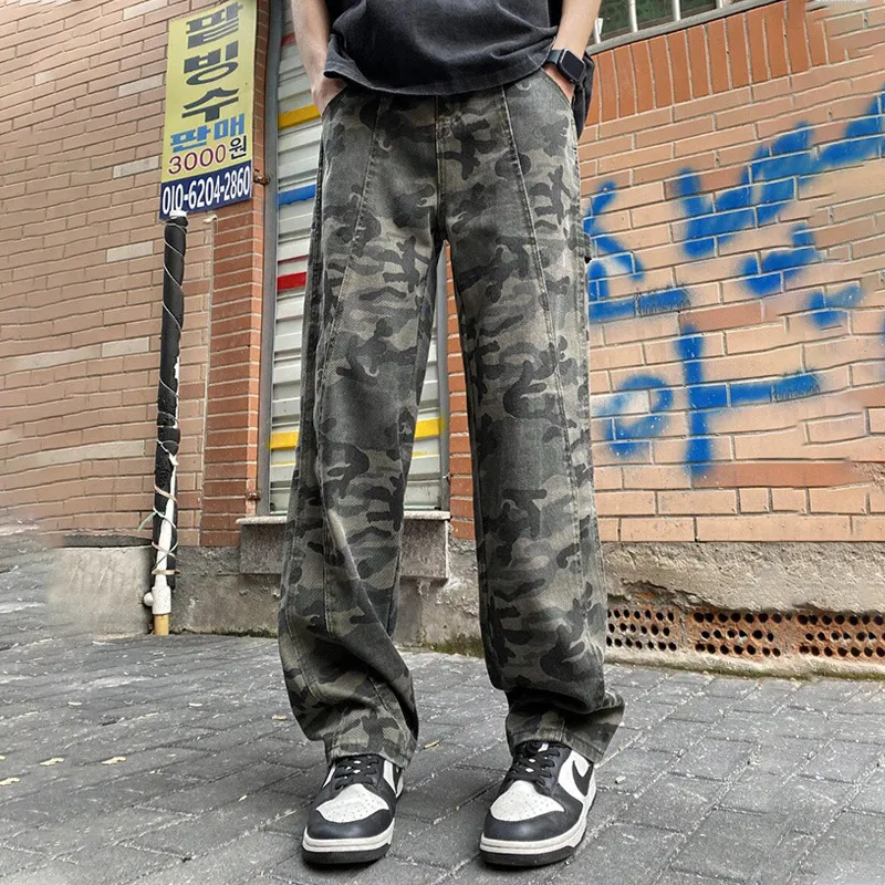ORMY Jeans Unisex Camouflage-4