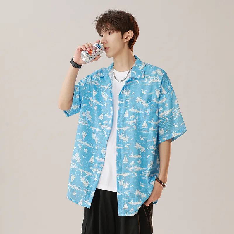 ORMY Shirt Unisex Madagascar Blue-6