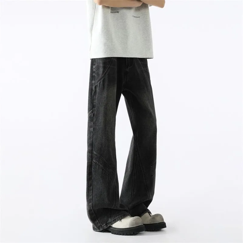 ORMY Jeans Unisex Black Gray-4