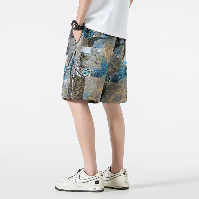 ORMY Casual Shorts Unisex Prussian Blue-4
